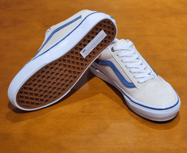 商品Vans|【享贝家】Vans Ols Skool 低帮休闲板鞋 男女同款 白蓝 VN0A5FCBACV（预售，一周后发货）,价格¥297,第6张图片详细描述