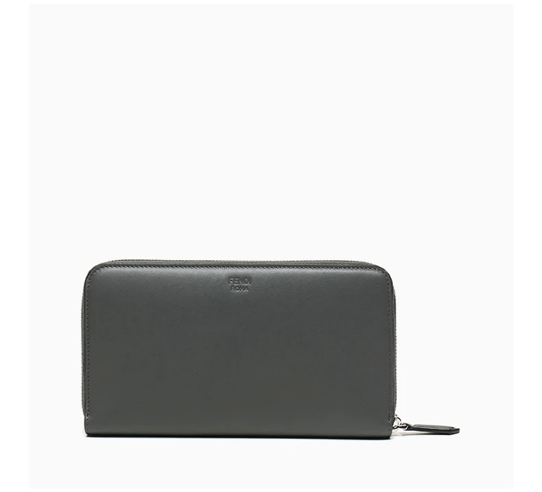 商品Fendi|FENDI 男灰色男士手拿包 7M0276-A8VC-F128U,价格¥3773,第5张图片详细描述