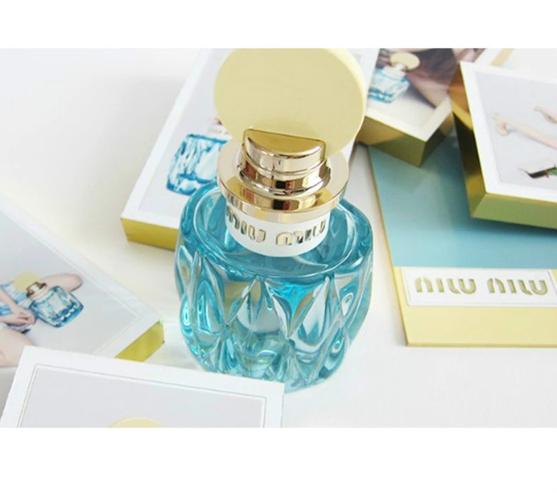 商品Miu Miu|miu miu 缪缪 滢蓝蓝色之水女士香水 EDP 50ml,价格¥465,第7张图片详细描述