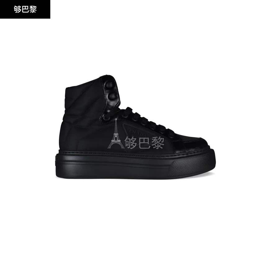 商品Prada|【特惠8.7折】【预售】 男士 休闲运动鞋 Re-Nylon Sneakers 6254  2TG183 3LF5 ,价格¥6968,第2张图片详细描述