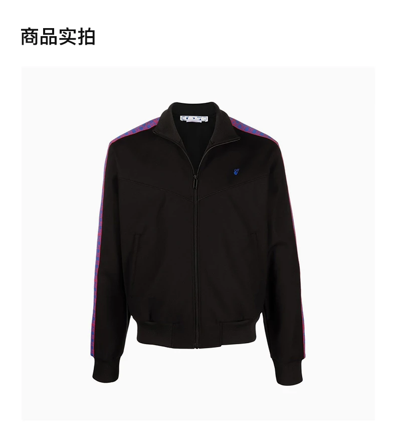 商品[国内直发] Off-White|OFF WHITE 男士黑色休闲外套 OMBD038S22FAB001-1025,价格¥8746,第4张图片详细描述