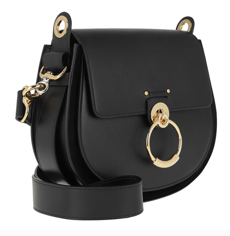 商品[国内直发] Chloé|Chloe' 蔻依 女士黑色皮革单肩包斜挎包 C18WS152-A37-001,价格¥12684,第5张图片详细描述