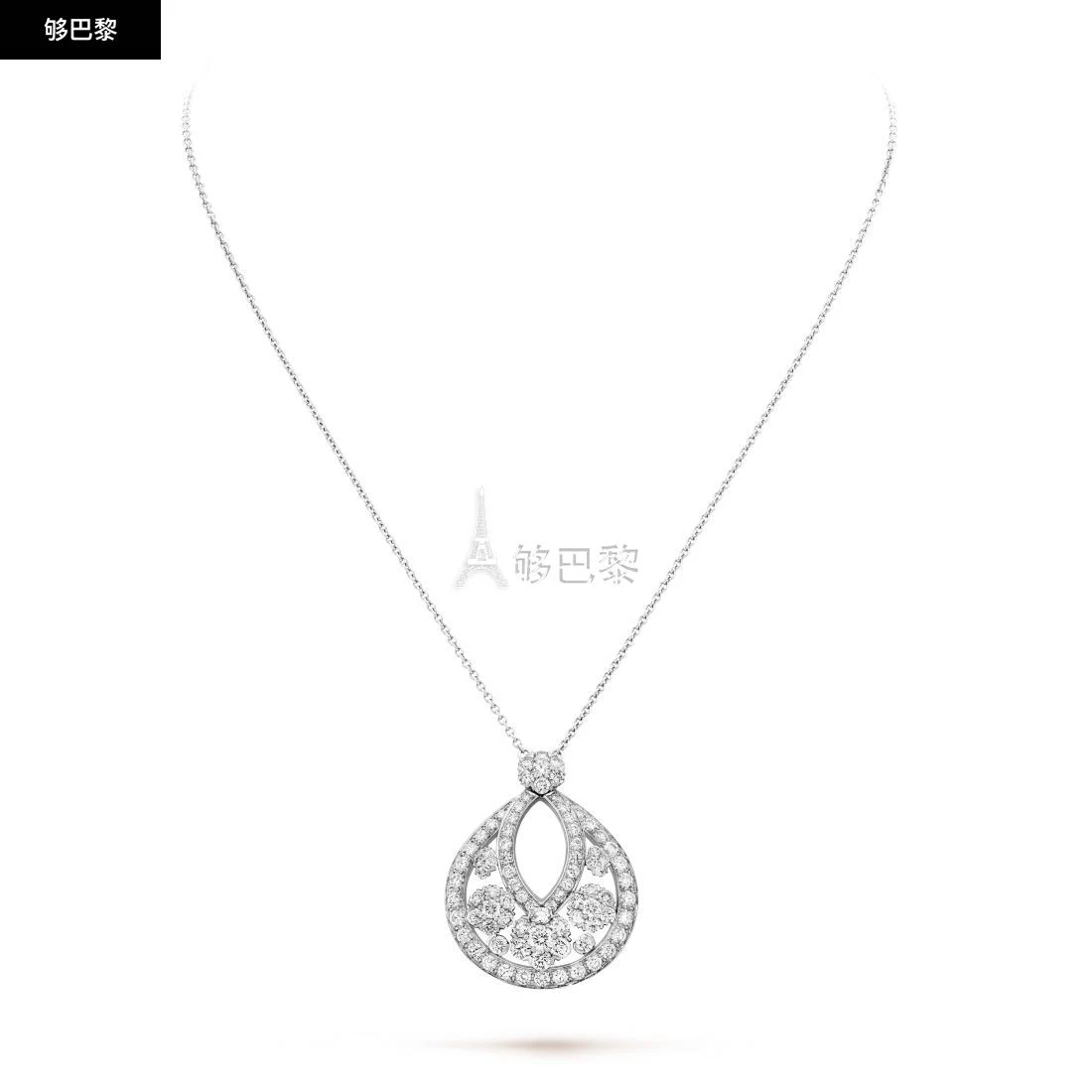 商品Van Cleef & Arpels|包邮包税【预售7天发货】 VCA梵克雅宝 23秋冬 女士 吊坠 Snowflake吊坠，大号款式 VCARO3RO00,价格¥813100,第3张图片详细描述