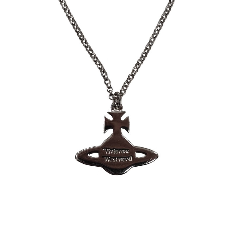 商品Vivienne Westwood|VIVIENNE WESTWOOD/西太后 女士蓝色/粉色星球金属项链,价格¥709,第3张图片详细描述