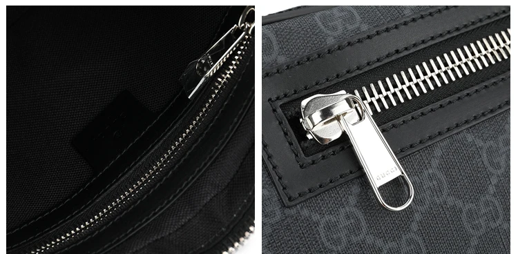商品[国内直发] Gucci|GUCCI 拼色男士腰包 474293-K9RRN-1095,价格¥8417,第7张图片详细描述