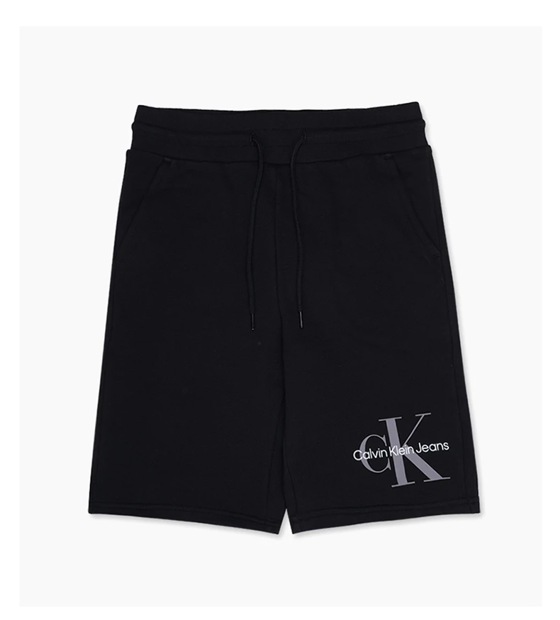 商品[国内直发] Calvin Klein|CALVIN KLEIN 黑色男士短裤 40GC203-010,价格¥221,第1张图片详细描述