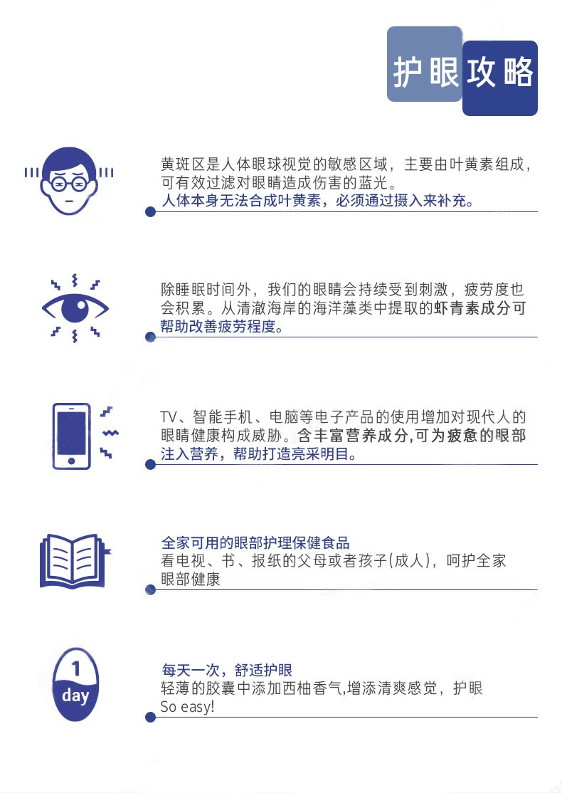 商品[国内直发] VITALBEAUTIE|VITALBEAUTIE内可美眼保健叶黄素350mgx35粒护眼�缓解视疲劳,价格¥363,第6张图片详细描述