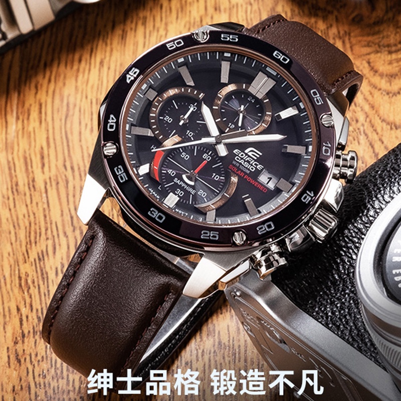 商品[国内直发] Casio|卡西欧手表 太阳能动力 人造蓝宝石镜面 100米防水功能,价格¥1336,第3张图片详细描述