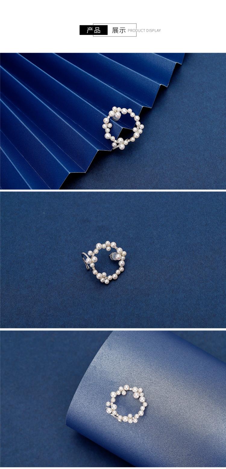 商品apm Monaco|耳骨夹珍珠圆圈星月单只耳钉AE12657XPL（香港仓发货）,价格¥499,第5张图片详细描述