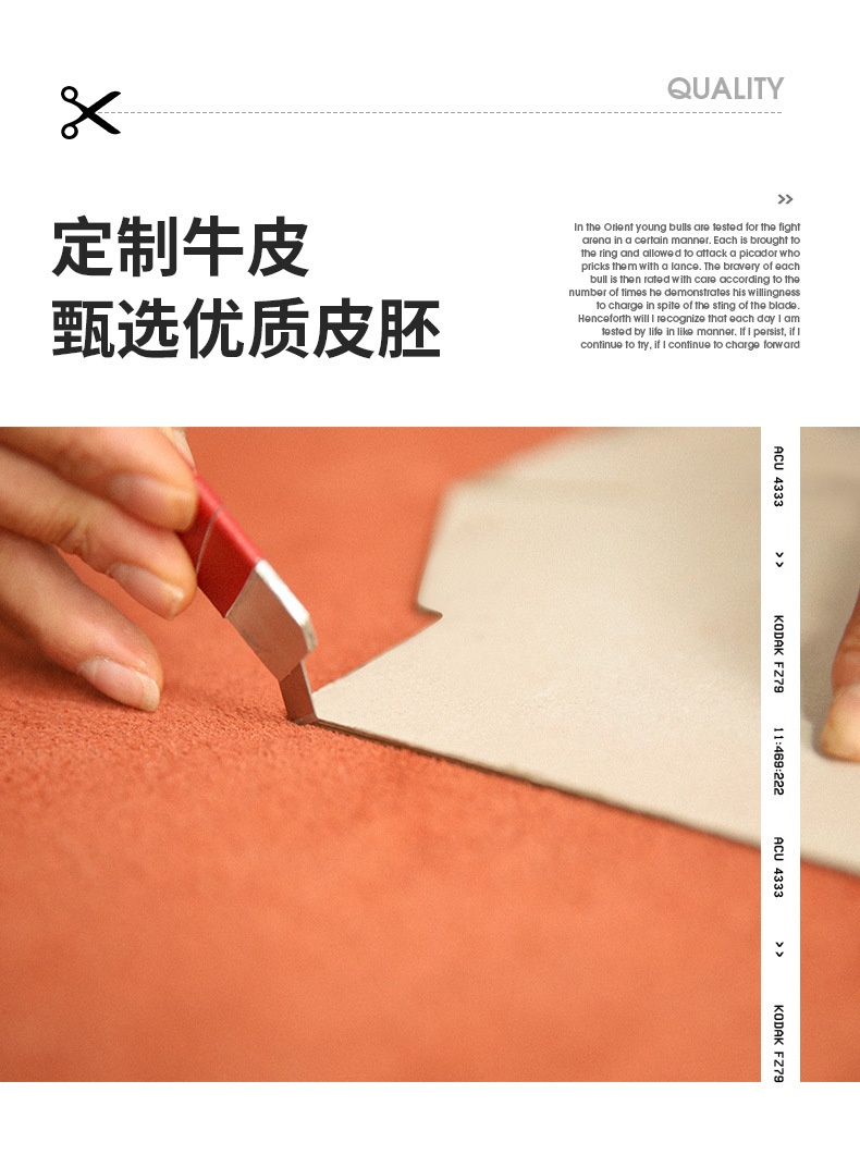 商品[国内直发] GLENVINTEN|格岚云顿头层牛皮真皮包2022新款斜挎胸包女潮流女包包小包包百搭真皮腰包女潮ins,价格¥329,第4张图片详细描述