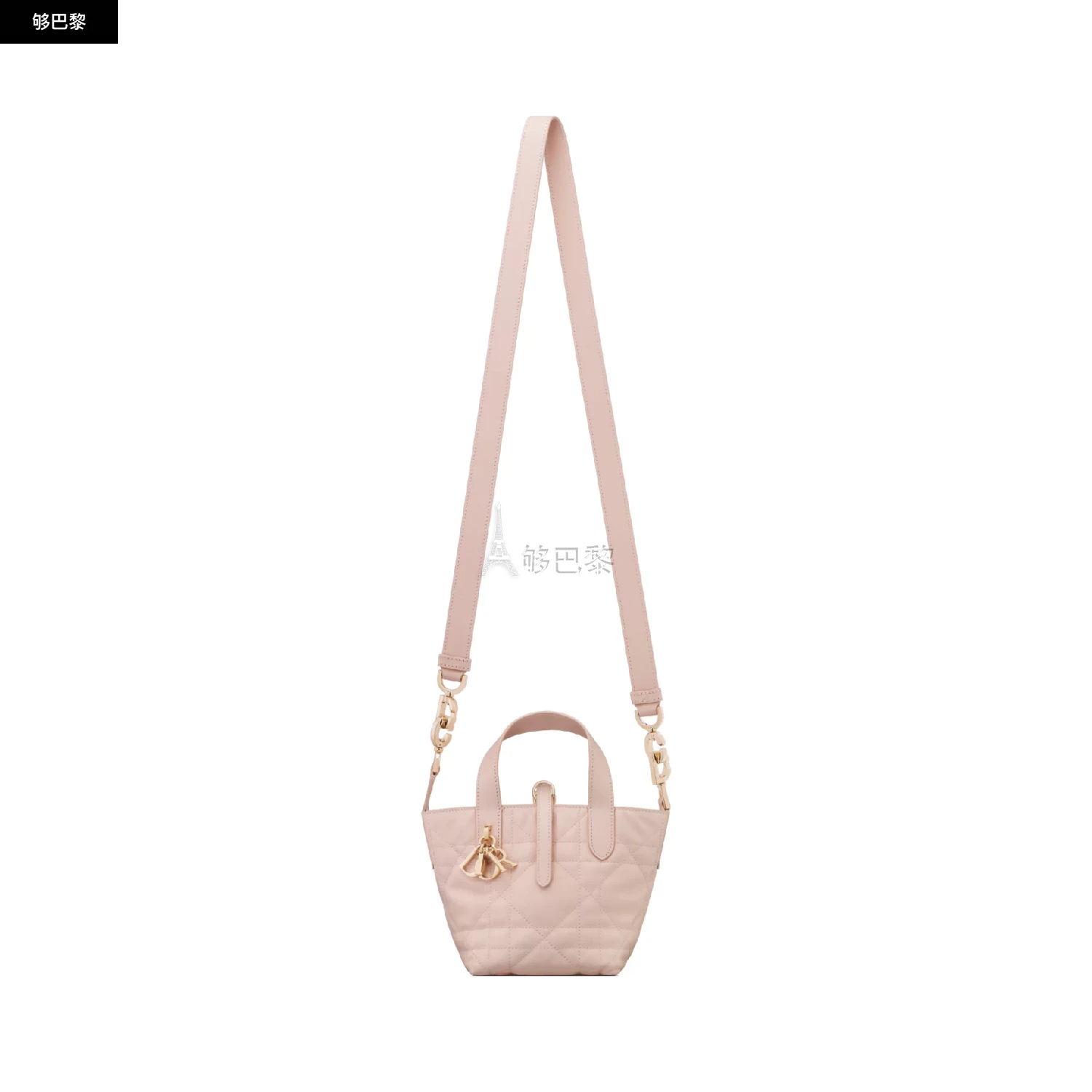 商品Dior|【预售】 迪奥 25春夏 女士 手提包 微型 Dior Toujours 竖版手袋 S6100OSNW_M413 ,价格¥24233,第6张图片详细描述