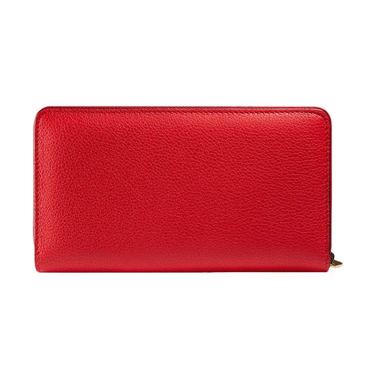 商品[国内直发] Gucci|GUCCI 红色男士长款钱夹 496317-0GDAT-6461,价格¥7752,第4张图片详细描述