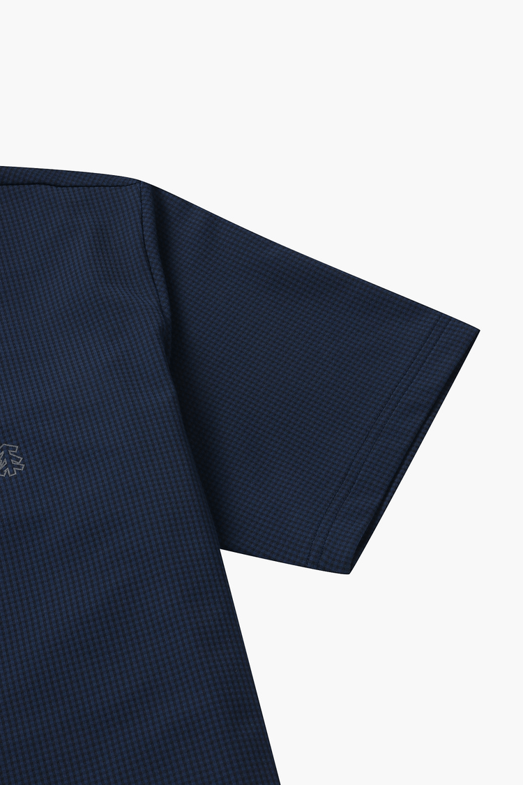 商品KOLON SPORT|【Brilliant|包邮包税】可隆男士格纹短袖翻领T恤JWTCM24281NAY,价格¥512,第9张图片详细描述