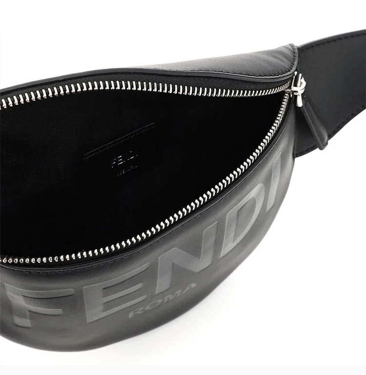 商品[国内直发] Fendi|FENDI 男士黑色字母logo牛皮腰包 7VA525-AFBF-F0GXN,价格¥5903,第8张图片详细描述