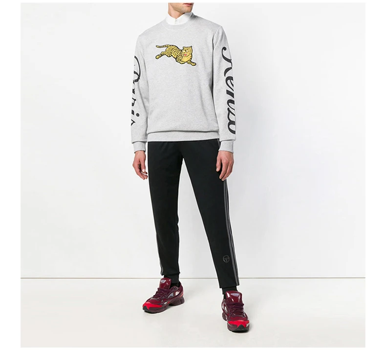 商品[国内直发] Kenzo|KENZO 浅灰色男士卫衣/帽衫 F865SW0904XL-94,价格¥1887,第8张图片详细描述