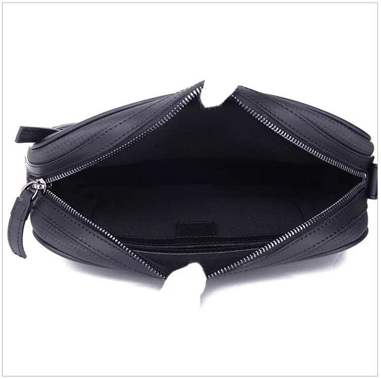 商品MontBlanc|Mont Blanc 万宝龙 男款黑色牛皮手拿包 111140,价格¥2974,第19张图片详细描述