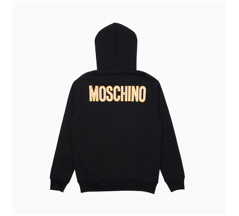商品Moschino|MOSCHINO 女黑色女士卫衣/帽衫 D1A1725-6027-1555,价格¥2239,第2张图片详细描述