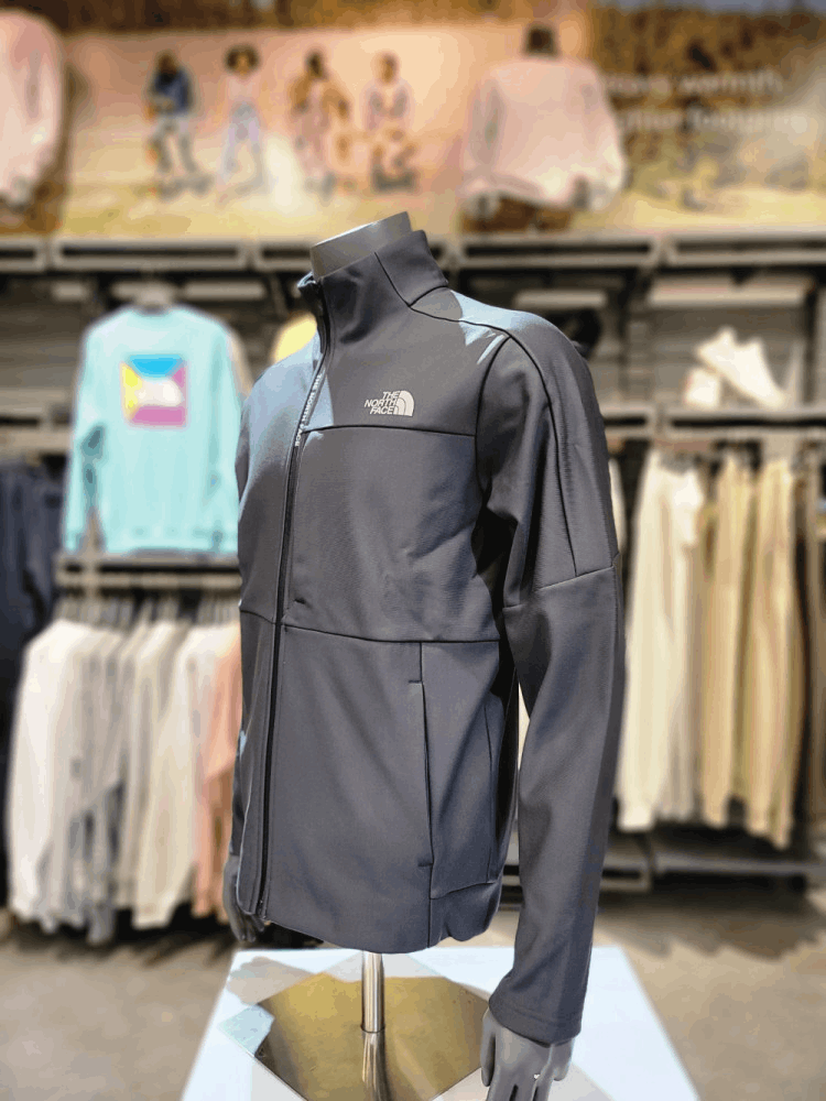 商品The North Face|【Brilliant|包邮包税】北面户外 男士 Act Motion 拉链衫 保暖夹克 NJ5JL52K DGY,价格¥529,第2张图片详细描述