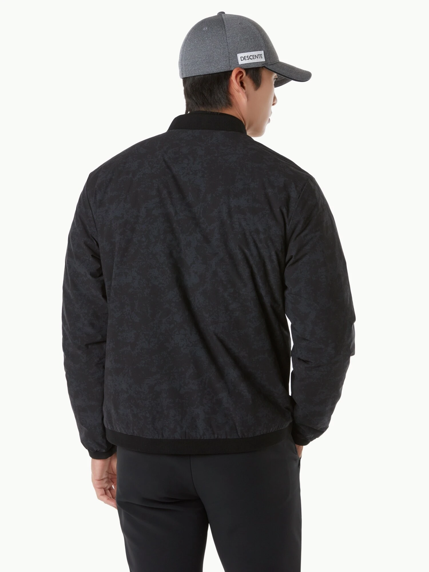 商品【预售商品15天发货】 DESCENTE|高球系列男士图案保暖外套适合户外活动 DP32MFBL92-BLUG,价格¥2240,第4张图片详细描述