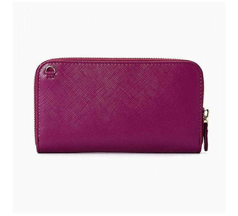 商品[国内直发] Salvatore Ferragamo|Salvatore Ferragamo 菲拉格慕 Double Gancio女款紫红色Double Gancio牛皮短链桑格利亚手拿包 22-B934-656530,价格¥986,第6张图片详细描述