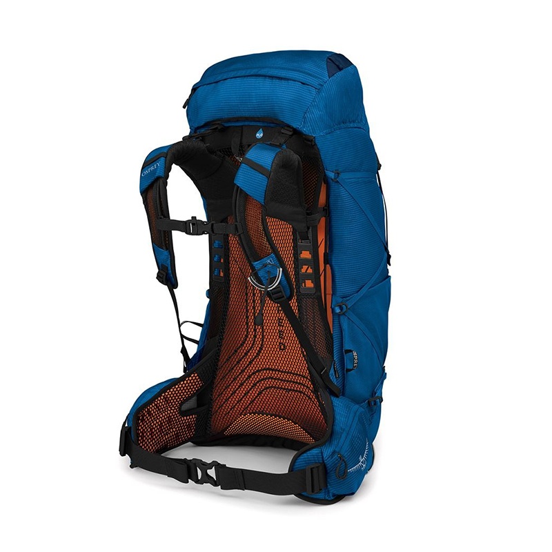 商品Osprey|【现货】小鹰EXOS飘逸系列男士多功能登山徒步旅行双肩包48L 蓝色 EXOS-48-BR,价格¥2458,第4张图片详细描述