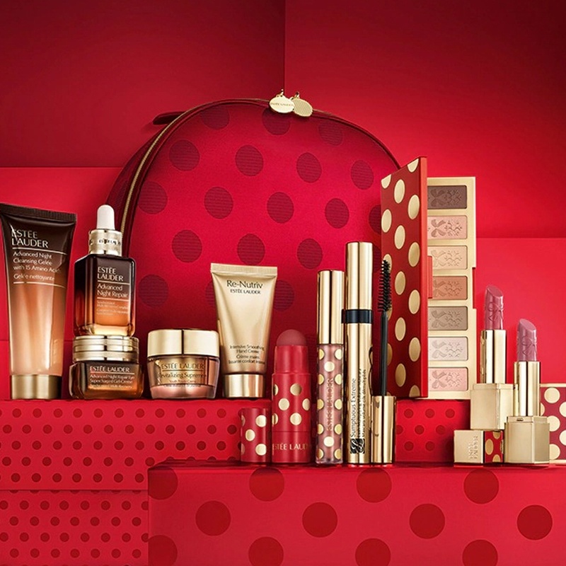 商品Estée Lauder|雅诗兰黛圣诞限定套装礼包 11件护肤彩妆+化妆包1个,价格¥1101,第2张图片详细描述