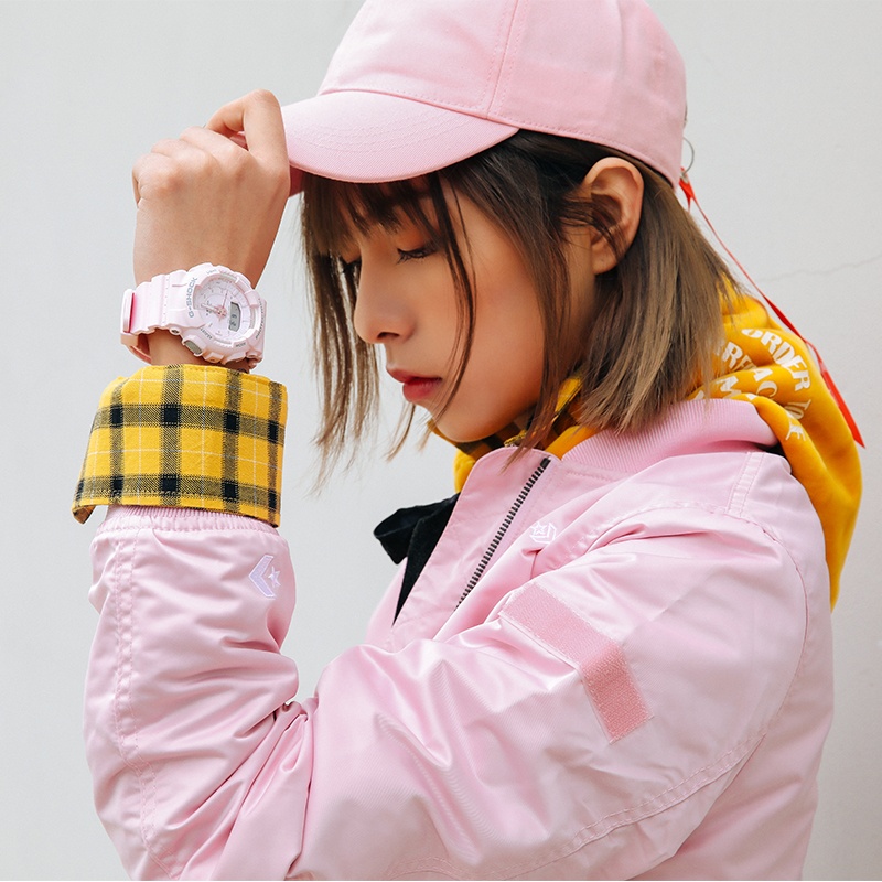 商品[国内直发] Casio|卡西欧女表G-SHOCK粉表防水抗震,价格¥709,第3张图片详细描述