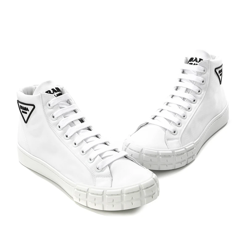 商品Prada|PRADA 白色男士运动鞋 2TG170-3LFV-F0009,价格¥3542,第7张图片详细描述