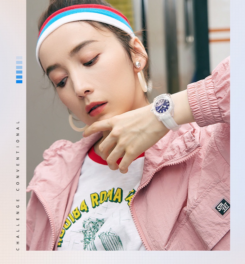商品[国内直发] Mark Fairwhale|爆款马克华菲品牌手表女生新型潮流机械watch 百搭网红女表,价格¥524,第11张图片详细描述