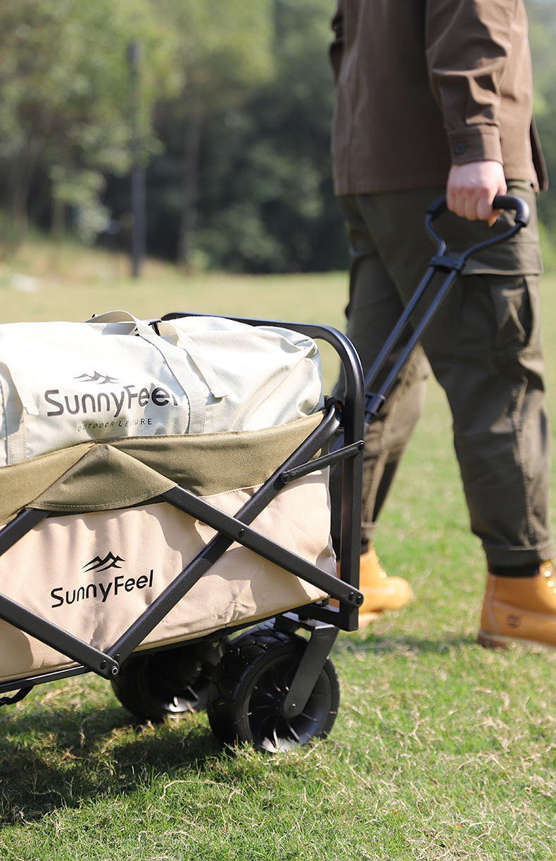 商品Sunny Feel|sunnyfeel山扉露营可折叠户外小推车野餐车营地车买菜便携栏杆车（1件起送）包邮【国内直发】偏远地区除外，具体发货根据物流情况,价格¥279-¥429,第16张图片详细描述