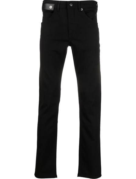 商品Neil Barrett|NEIL BARRETT 黑色男士休闲裤 PBDE042-T801-01,价格¥1243,第3张图片详细描述