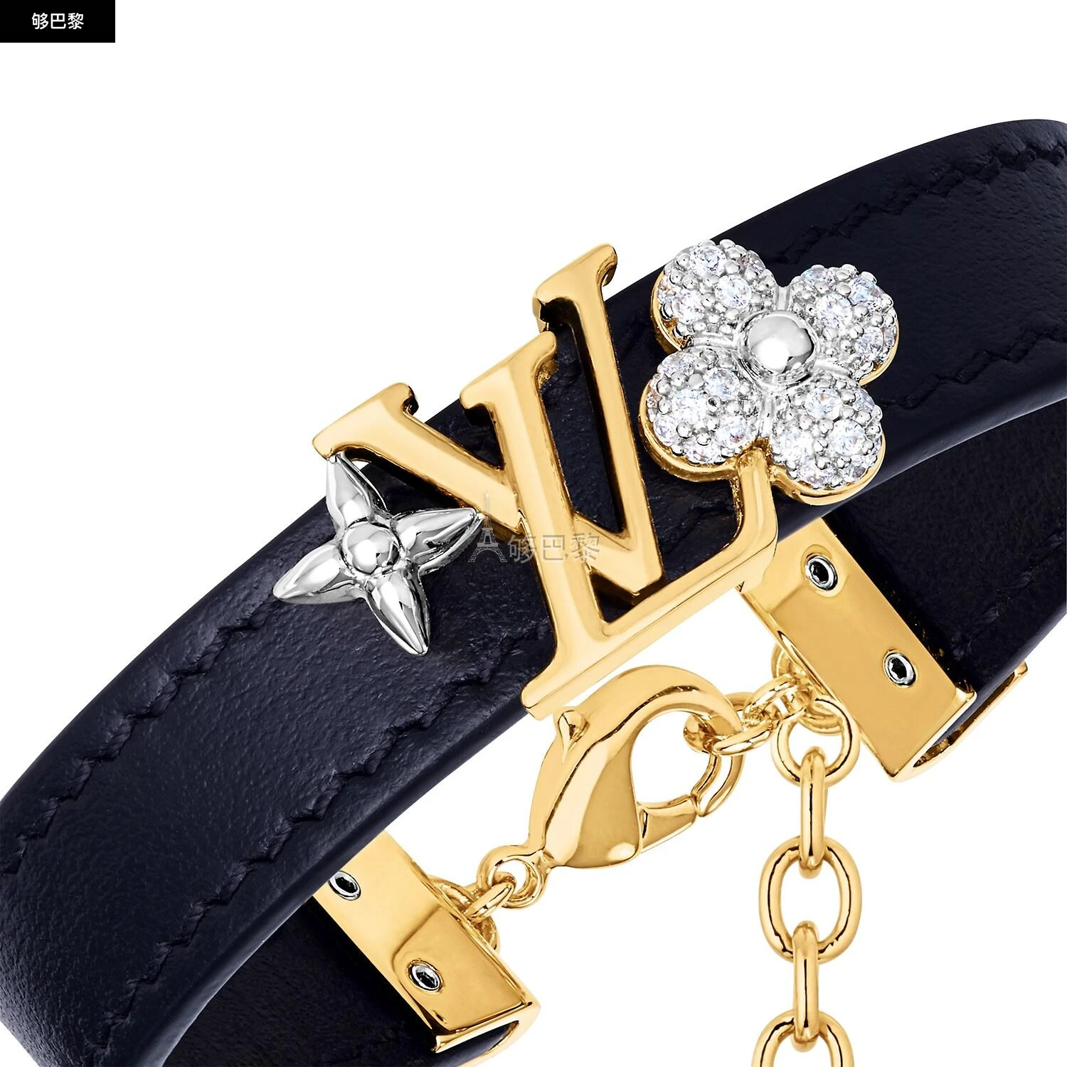 商品Louis Vuitton|【预售】 LV路易威登 24秋冬 女士 手镯 Bracelet LV Gram M8417Z,价格¥4647,第5张图片详细描述