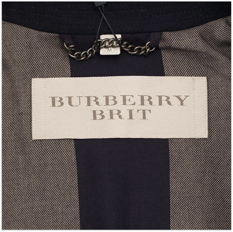 商品Burberry|BURBERRY 黑色男士风衣 3928812,价格¥4975,第6张图片详细描述