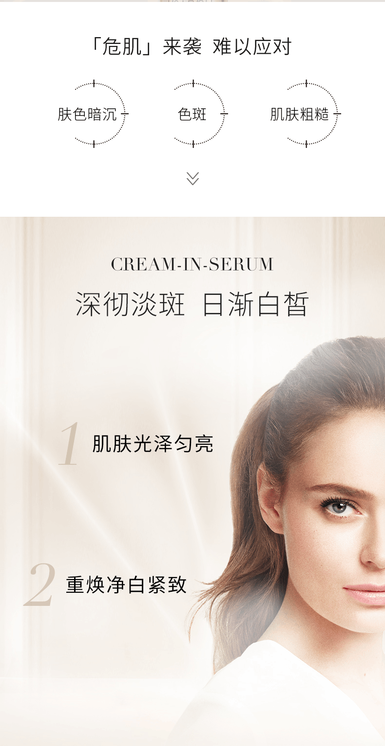 商品Helena Rubinstein|赫莲娜 臻白淡斑精华乳 30ml 肌源淡斑 焕白无痕,价格¥2233,第2张图片详细描述