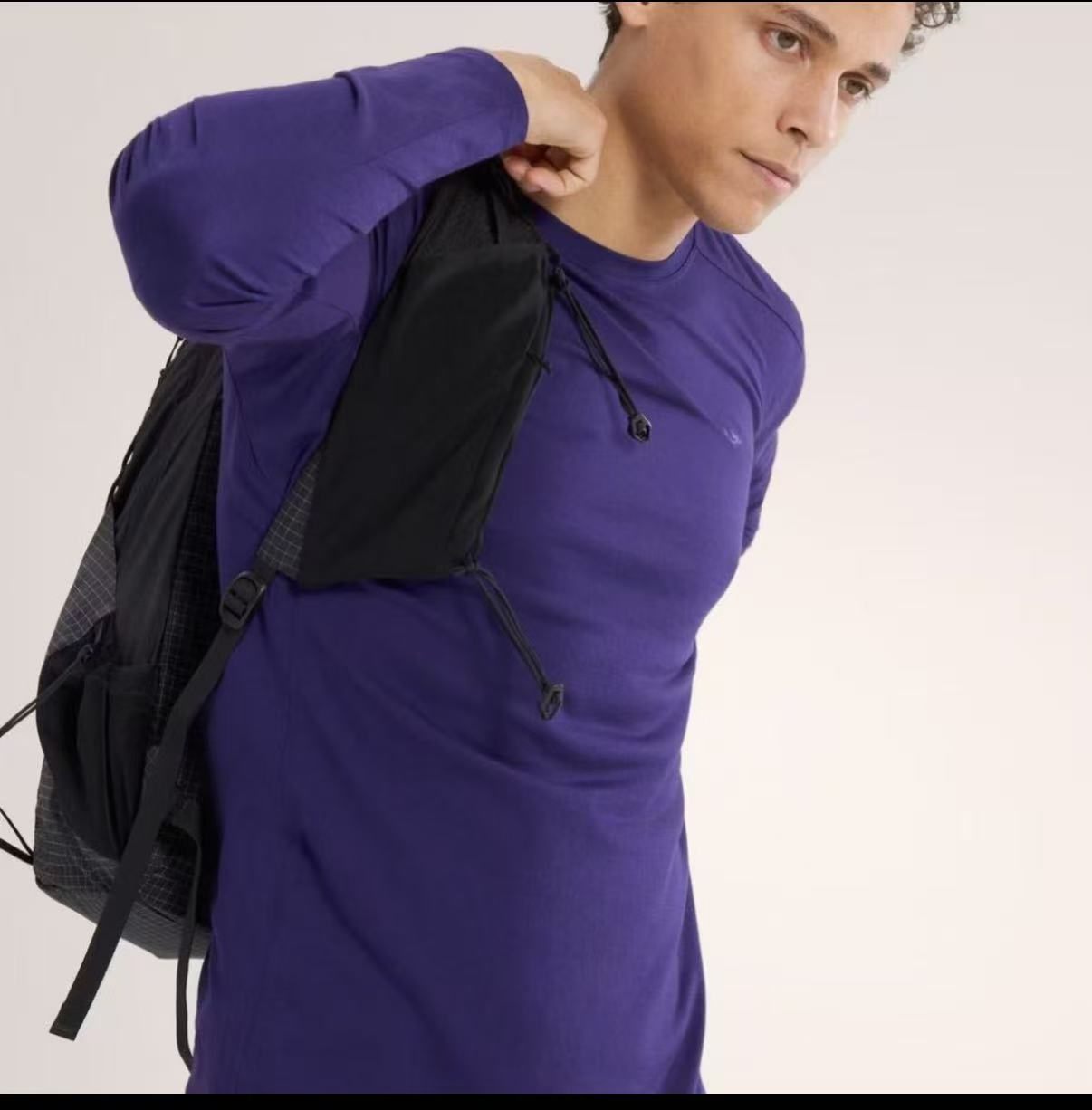 商品Arc'teryx|始祖鸟男款lonia美利奴羊毛长袖衫,价格¥879,第1张图片详细描述