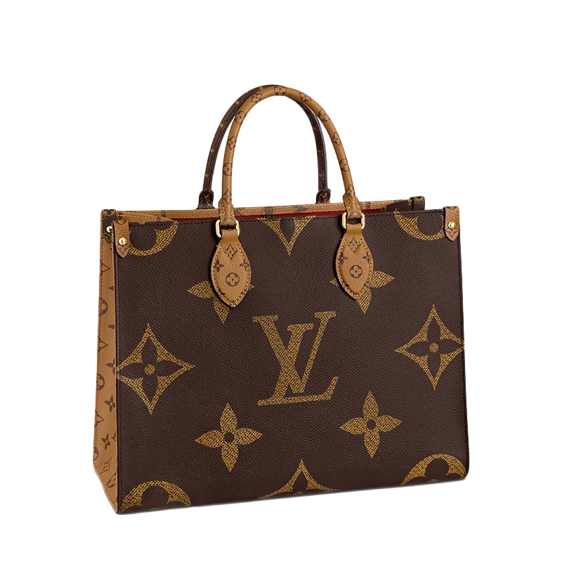 商品Louis Vuitton|【现货】路易威登 爆款ONTHEGO MM 女士老花接拼手提包妈咪包 M45321,价格¥21068,第4张图片详细描述