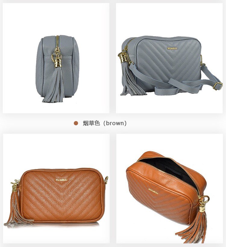 商品Piumelli|【国内直发】意大利进口Piumelli Marianna小香风女式斜挎单肩包女包 时尚小香风款,价格¥1510,第6张图片详细描述