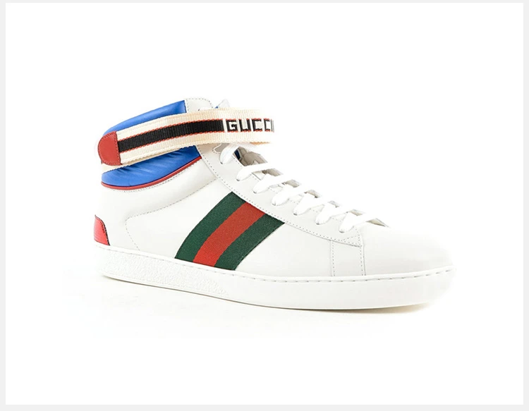 商品Gucci|GUCCI 古驰 男士白色休闲运动鞋 523472-0FIW0-9092,价格¥5472,第4张图片详细描述