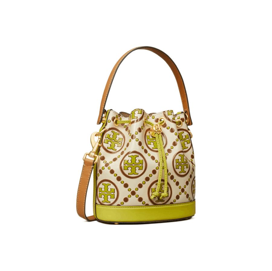 商品[国内直发] Tory Burch|汤丽柏琦 TB女包TB水桶包 T MONOGRAM水桶包单肩包手提包142935-250,价格¥3900,第12张图片详细描述