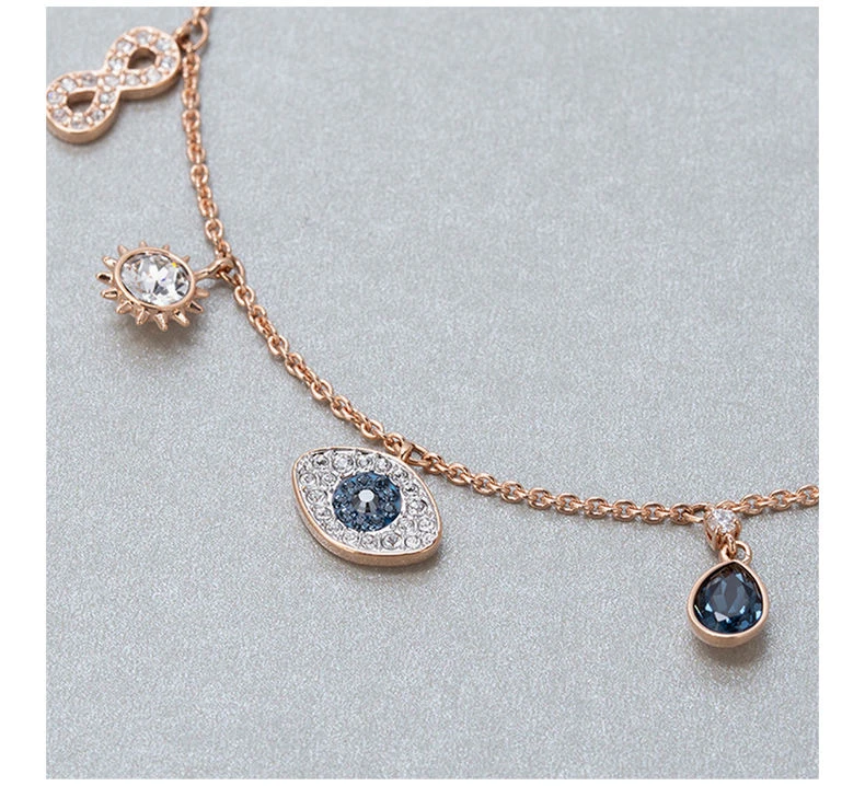 商品[国内直发] Swarovski|SWAROVSKI 玫瑰金色女士手链 5497668,价格¥647,第5张图片详细描述