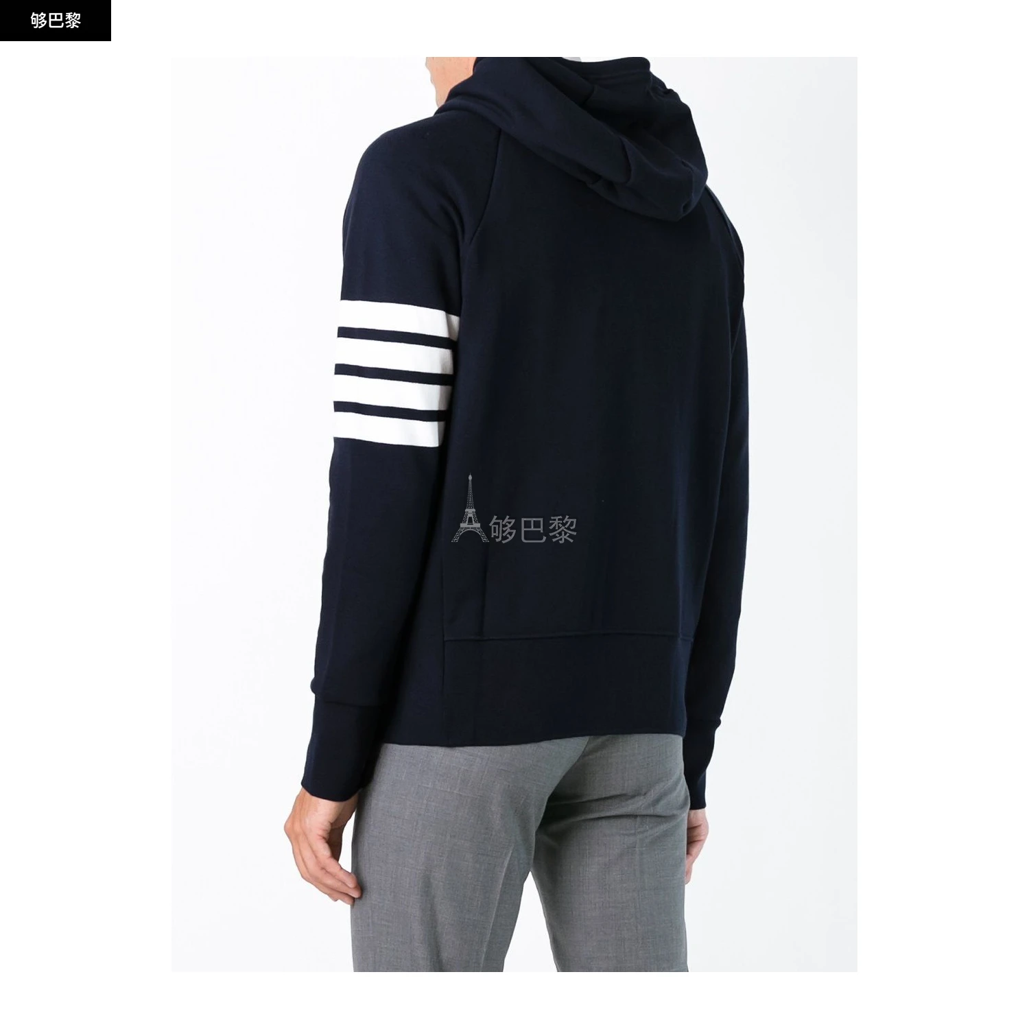 商品Thom Browne|【特惠5.5折】【预售】 2023秋冬 男士 卫衣 卫衣 2259816  MJT022H00535093461 ,价格¥5096,第6张图片详细描述