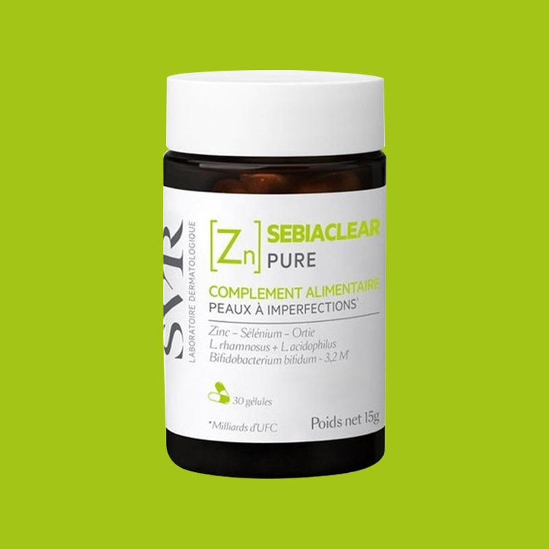商品SVR Laboratoires|SVR舒唯雅 控油保养胶囊 30粒 控油清洁保养平滑肌肤,价格¥271,第3张图片详细描述