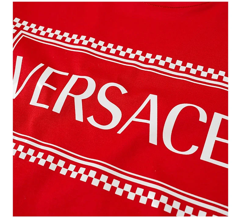 商品Versace|VERSACE 范思哲 男士红色T恤 A81548-A201952-A041,价格¥1719,第7张图片详细描述