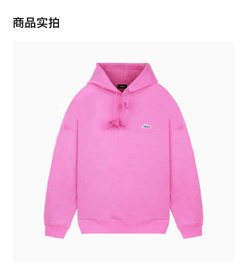 商品We11done|We11done 女士粉色连帽卫衣 WD-SS5-19-128-U-PK,价格¥1695,第6张图片详细描述