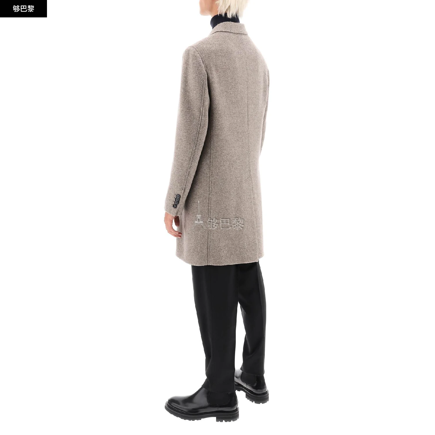 商品Zegna|【特惠3.5折】【预售】 2023秋冬 男士 大衣 夹克 2322924  689729A64DG4G0NGMU ,价格¥6658,第5张图片详细描述