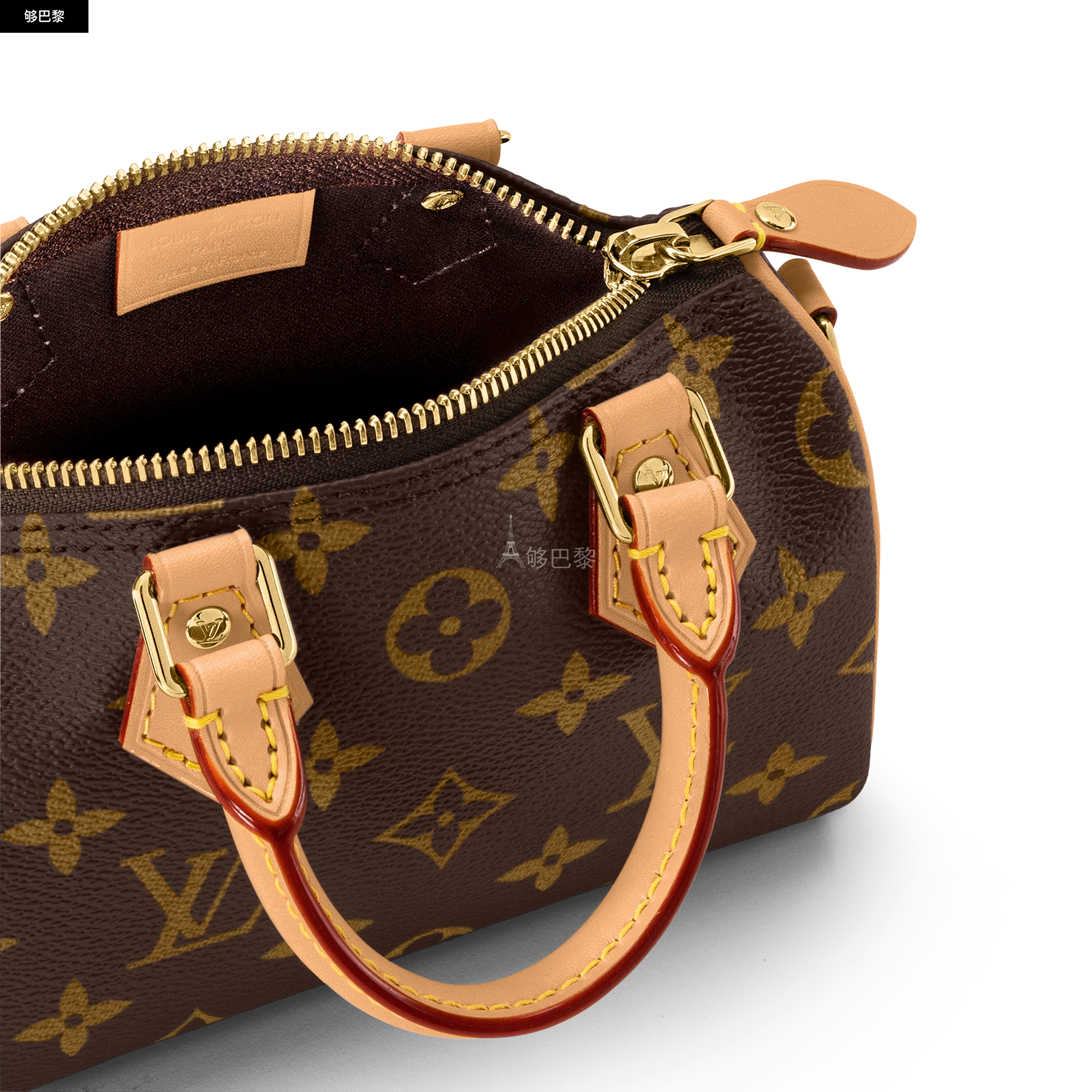 商品Louis Vuitton|【预售】 LV路易威登 25春夏 女士 单肩包 NANO SPEEDY 手袋 M81085 ,价格¥15657,第6张图片详细描述