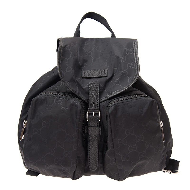 商品Gucci|Gucci/古驰 中号老花LOGO标徽双肩包510343K28CN1000,价格¥4931,第2张图片详细描述