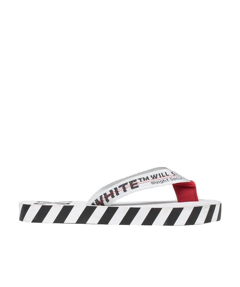商品Off-White|红白条纹人字拖OMIA131S20D27020-0100（澳门仓发货）,价格¥889,第2张图片详细描述