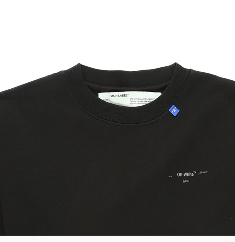 商品Off-White|OFF WHITE 男士黑色休闲卫衣 OMBA035E19E30001-1091,价格¥1533,第8张图片详细描述