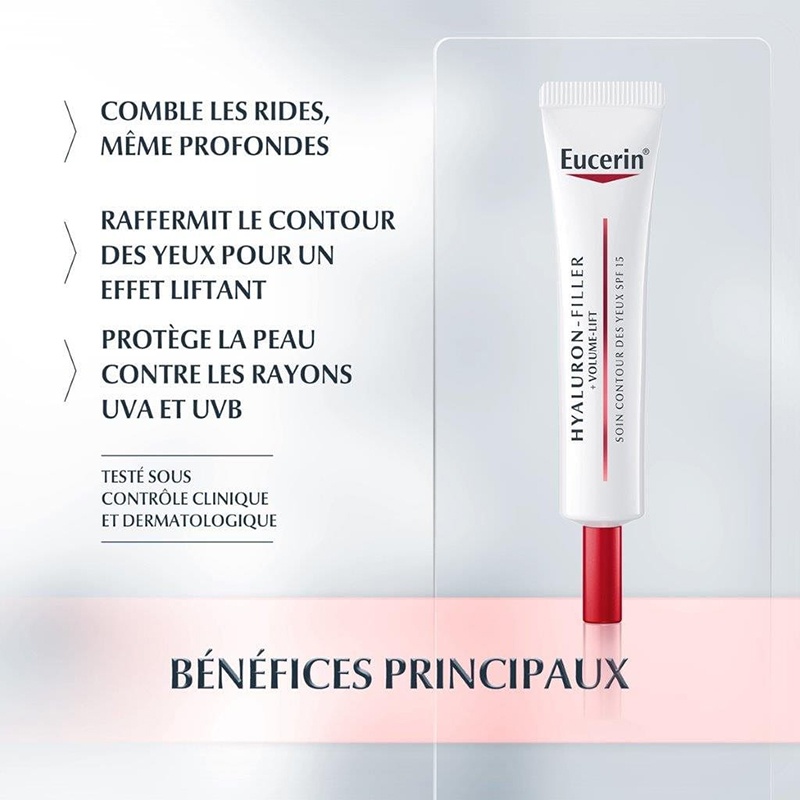 商品Eucerin|Eucerin优色林丰盈防嗮眼霜15ml SPF15 UVB+UVA防护,价格¥258,第3张图片详细描述
